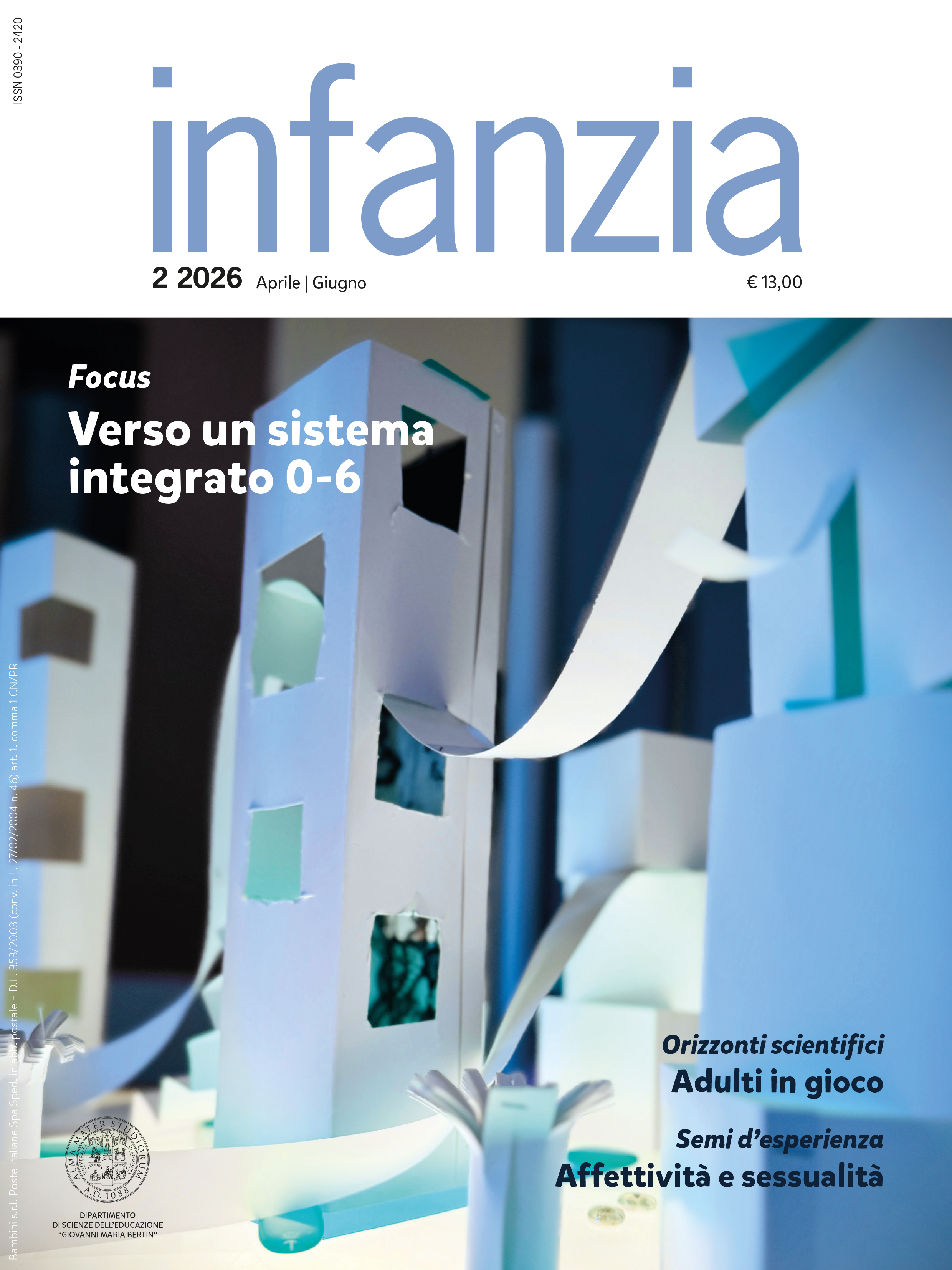 Copertina rivista Infanzia