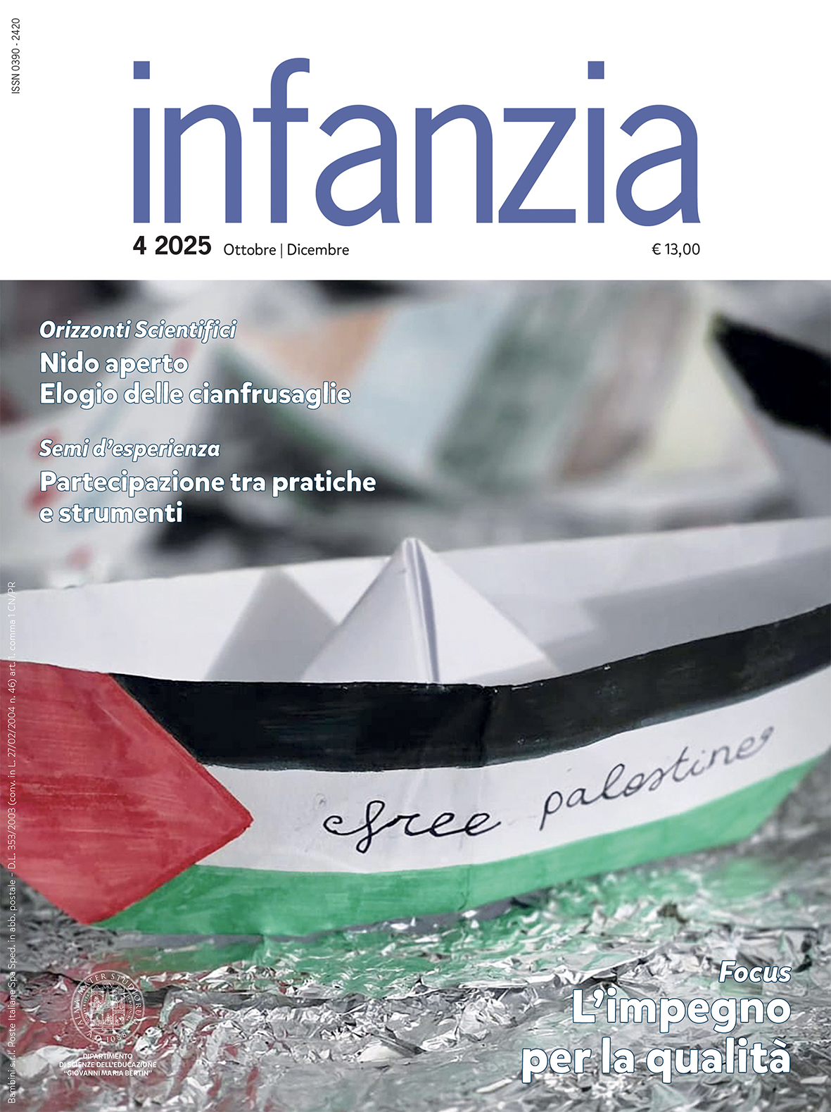 Copertina rivista Infanzia